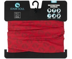 Multifunkcinė galvos ir kaklo mova Stark Soul unisex, raudona