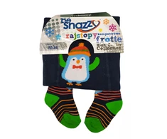Pašiltintos frotinės pėdkelnės vaikams be Snazzy RA-05, Pingvinas 2