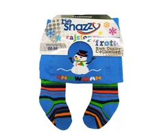 Pašiltintos frotinės pėdkelnės vaikams be Snazzy RA-05, Sniego senis