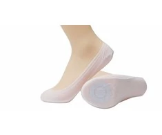Pėdutės moterims su silikonine juostele Be Snazzy ST-31, baltos, 36-41
