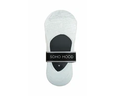 Pėdutės moterims su silikonu kulnų srityje Soho Mood 2464 sidabrinės2, 36-40