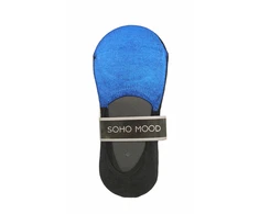 Pėdutės moterims su silikonu kulnų srityje Soho Mood 2464 juoda/mėlyna, 36-40