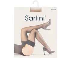 Priklijuojamos kojinės moterims Sarlini 20 den.,rudos (Daino)