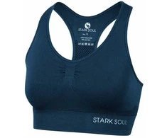 Sportinė liemenėlė moterims Stark Soul® seamless microfiber sport bustier 5119, mėlyna