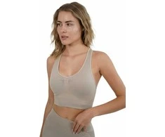 Sportinė liemenėlė moterims Stark Soul® seamless microfiber sport bustier 5119, beige