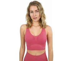 Sportinė liemenėlė moterims Stark Soul® seamless microfiber sport bustier 5119, rausva