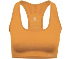Sportinė liemenėlė moterims STARK SOUL seamless microfiber sport bustier su pakietinimu 5130, oranžinė