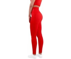 Sportinės tamprės moterims Stark Soul® women high waist sport leggings 5129, raudonos