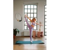 Sportinės tamprės moterims Stark Soul® women high waist sport leggings 5129 levendel
