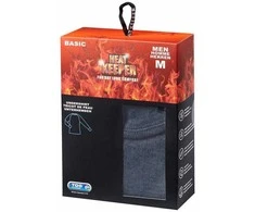 Termo apatiniai marškinėliai vyrams Heat Keeper, tamsiai pilki