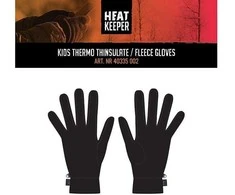 Termo pirštinės vaikams Thermal insulated pirštinės, Heat Keeper, juodos