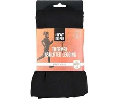 Termo tamprės moterims Thermal insulated leggings Heat Keeper, juodos