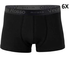Trumpikės vyrams Vincenzo Rosso, 6 vnt, juodos