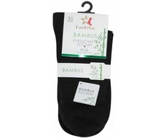 Trumpos bambukinės kojinės moterims Footstar 69610, juodos, 3 poros