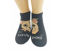 Trumpos kojinės moterims Soho mood Love dogs 9300, 36-40