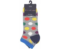 Trumpos kojinės moterims Vincent Creation Dots 4064, 4 poros