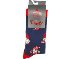 Unisex Kalėdinės kojinės be Snazzy SKCH-01, Nykštukas, mėlynos