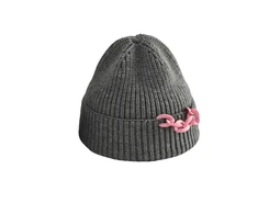 Unisex kepurė paaugliams CDW-004, dydis 54-58, pilka