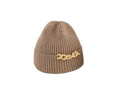 Unisex kepurė paaugliams CDW-004, dydis 54-58, ruda