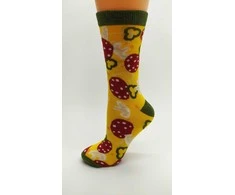 Unisex kojinės dovanų dėžutėje Pica socks, Papperoni