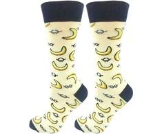 Unisex kojinės Soho Mood, bananai