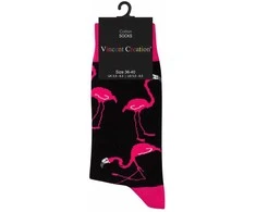 Unisex kojinės Vincent Creation 2185, flamingas