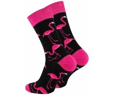 Unisex kojinės Vincent Creation 2185, flamingas