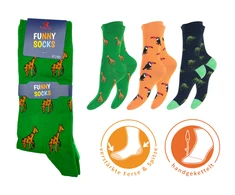Unisex spalvotos kojinės Footstar FUNNY SOCKS, 3 poros