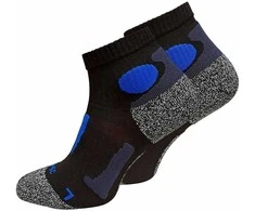 Blue Unisex sportinės kojinės bėgimui Stark Soul 2074 juodas-mėlynas