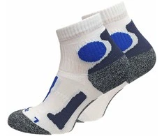 Blue Unisex sportinės kojinės bėgimui Stark Soul 2074 baltas-mėlynas
