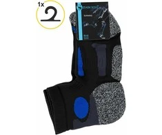 Blue Unisex sportinės kojinės bėgimui Stark Soul 2074 juodas-mėlynas