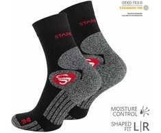 Unisex sportinės kojinės Stark Soul 2146, juodos