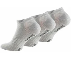 Unisex trumpos kojinės su šukuotine medvilne STARK SOUL 2124, 3 poros, pilkos