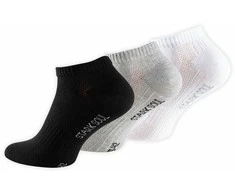 Unisex trumpos kojinės su šukuotine medvilne Stark Soul 2124, 3 poros, 3 spalvos