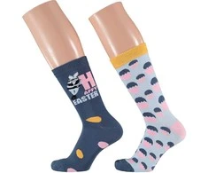 Velykų kojinės Apollo Easter Socks, 2 poros, d. 36-41