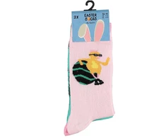 Velykų kojinės Apollo Easter Socks, 2 poros, d. 36-41