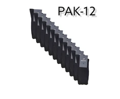 Vyriškos kojinės Paktas 1530, juodos, 12 porų. d.40-44