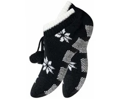 Žieminės kojinės moterims su ABS Footstar 61758, juodos