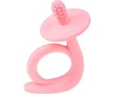AKUKU silikoninis kramtukas SNAIL Rožinis, A0115