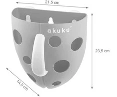 Akuku vonios žaislų talpykla, A0346