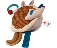 Akuku pliušinė sensorinė knygelė, Ežiukas, A0673