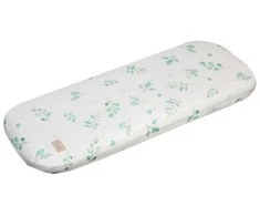 ALBERO MIO Muslin paklodė su prigludusia paklode medvilnė 30x80 N002 SAVANNA 2 vnt.