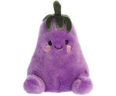AURORA PALM PALS Pliušinis baklažanas, 12 cm