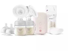 Philips AVENT SCF397/31 Premium dvigubas elektrinis pientraukis