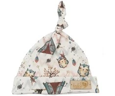 BABY 01092 Kūdikių kepurė Smurfette Owl 3-6m