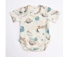 BABY 01213 Smėlinukas kūdikiams su rankovėmis Cosmos ecru 68/74*