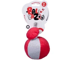 BALIBAZOO BB 80304 kamuolys raudonas-pilkas