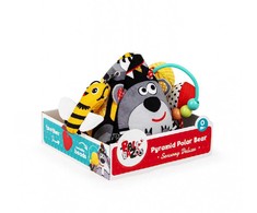 Dumel BALIBAZOO BB 82386 Piramidė Baltasis lokys Deluxe