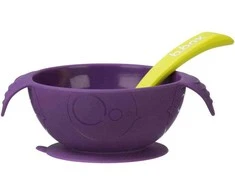 B.BOX BB00472 Passion Splash silikoninis dubuo su siurbtuku ir šaukštu