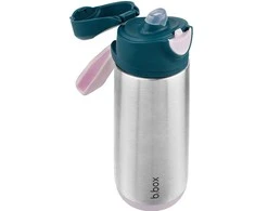 B.BOX BB500906 Terminis buteliukas su sportiniu kandikliu 500 ml Indigo Rose